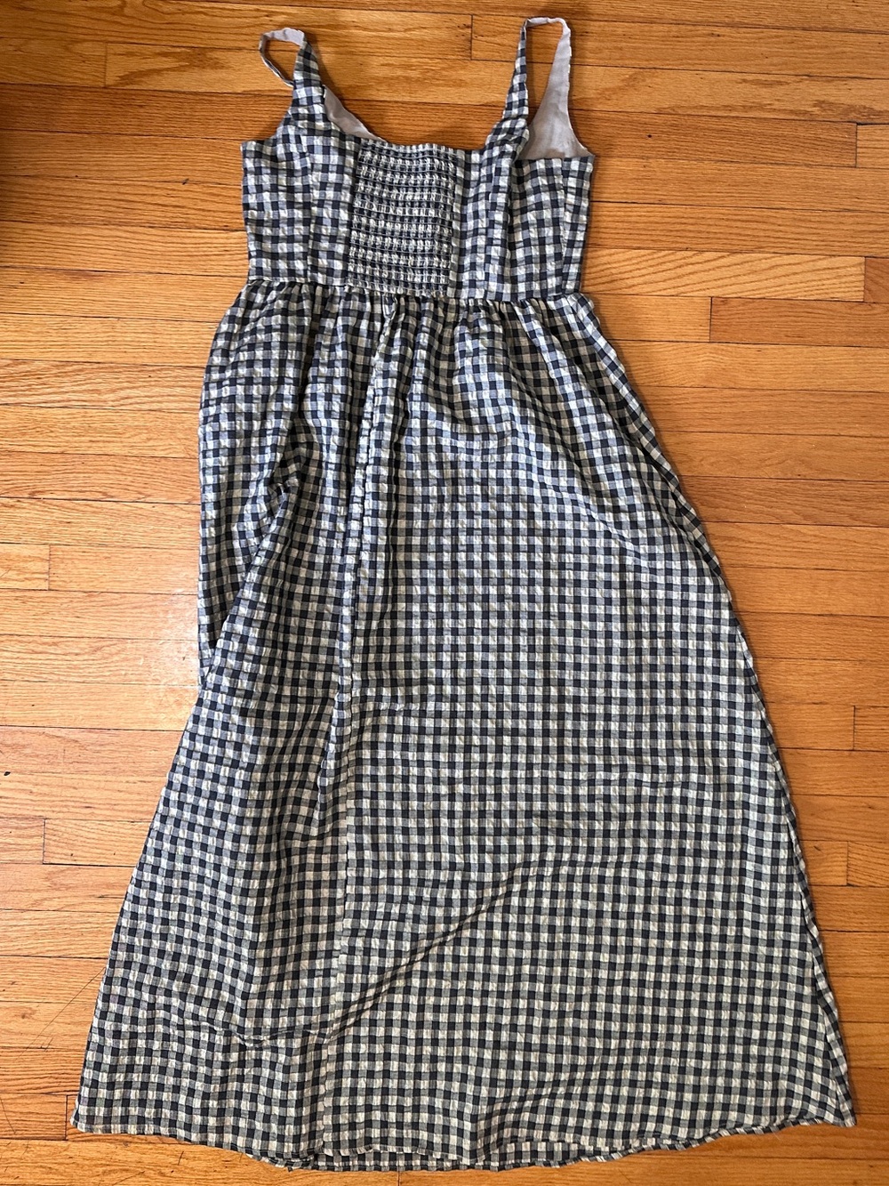 Princess Polly Checkered Gingham Maxi cotton Dress - Picture 5 of 7